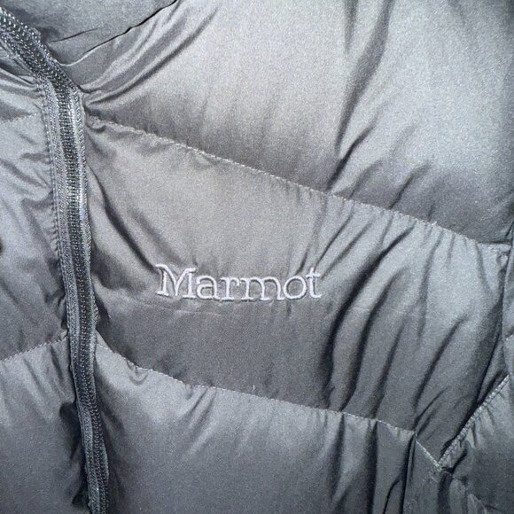 Marmot Montreal Down Coat, Black in XL - Picture 12 of 14